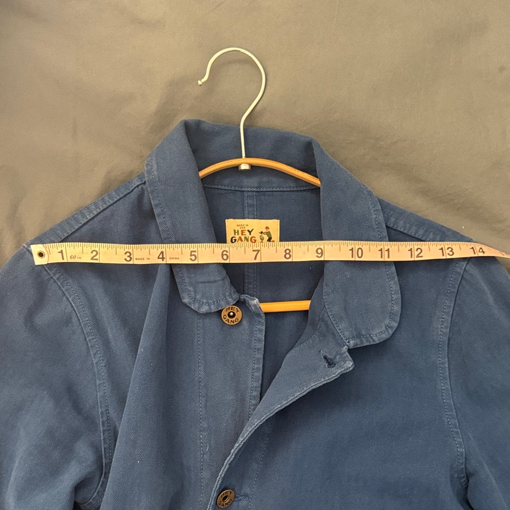 Blue Hey Gang Chore Jacket
